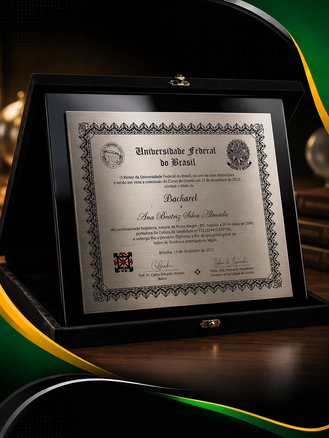 Eternização de Diplomas em Santos - SP
